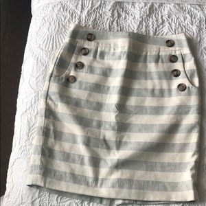 Petite nautical dress skirt